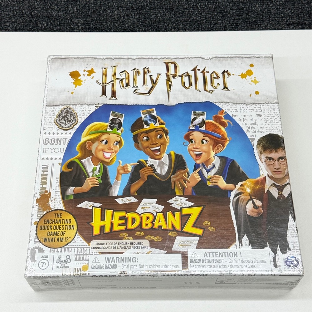 Harry Potter Hedbanz‎ Board Game Spin Master Wizarding World Family Edition New